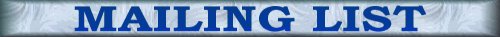 Mailing list